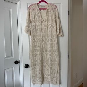 Zara Crocheted Cover Up
